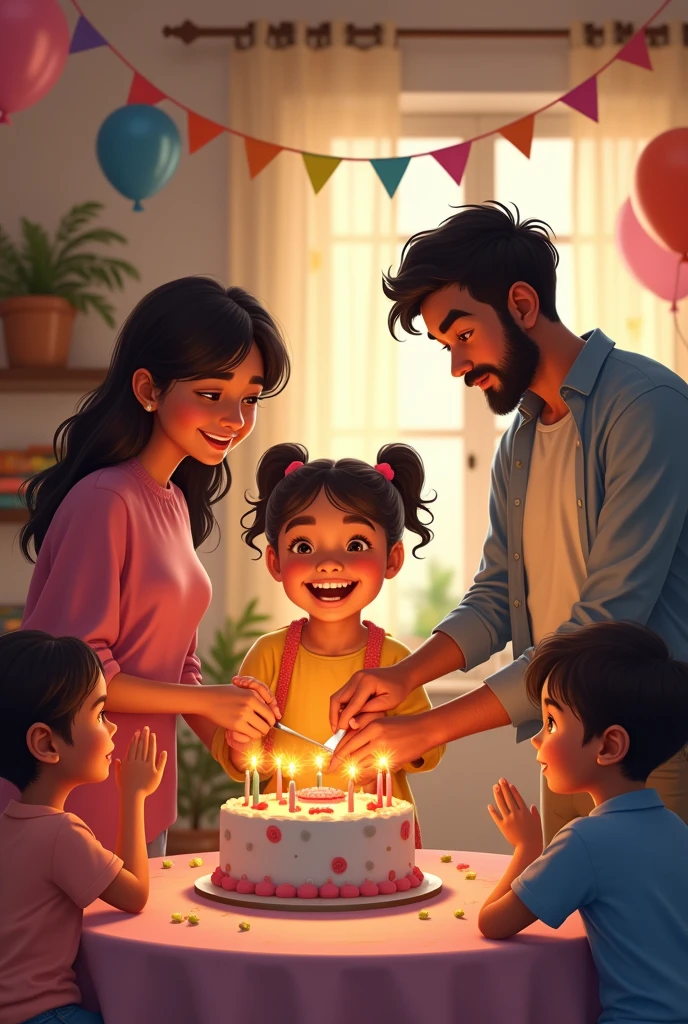 Family has more money after hosting their daughter&#39;s birthday party at home 