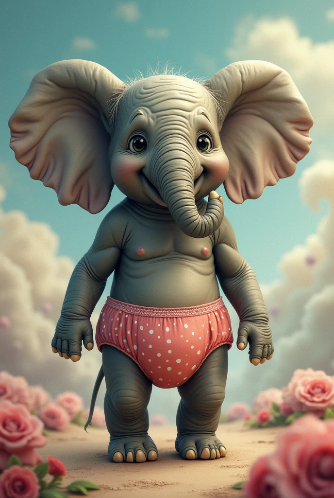 elephant in panties