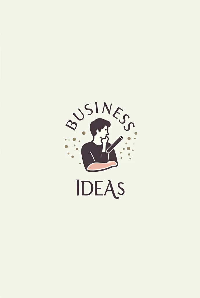 an logo for business ideas blogger