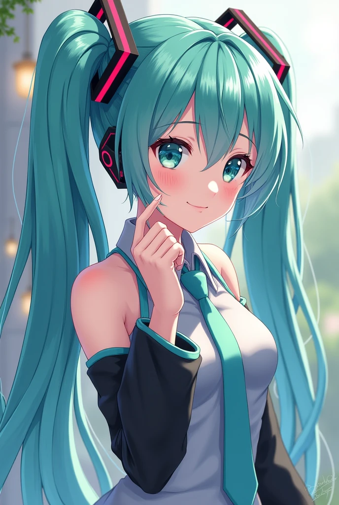 Hatsune Miku hentai pussy