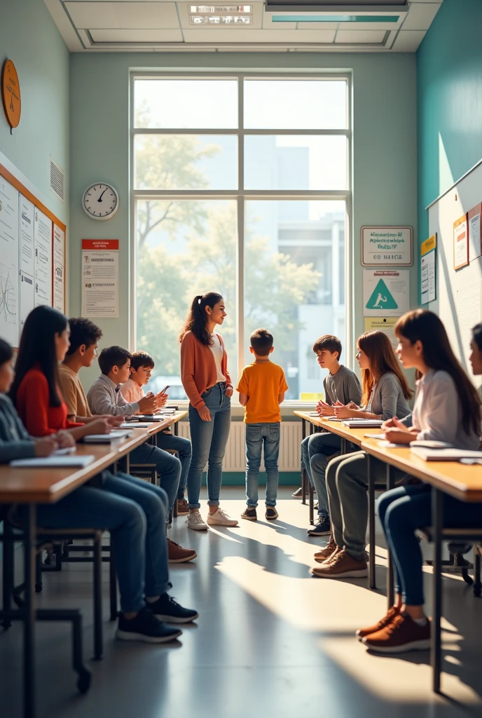 Create an image that represents access and inclusion in education