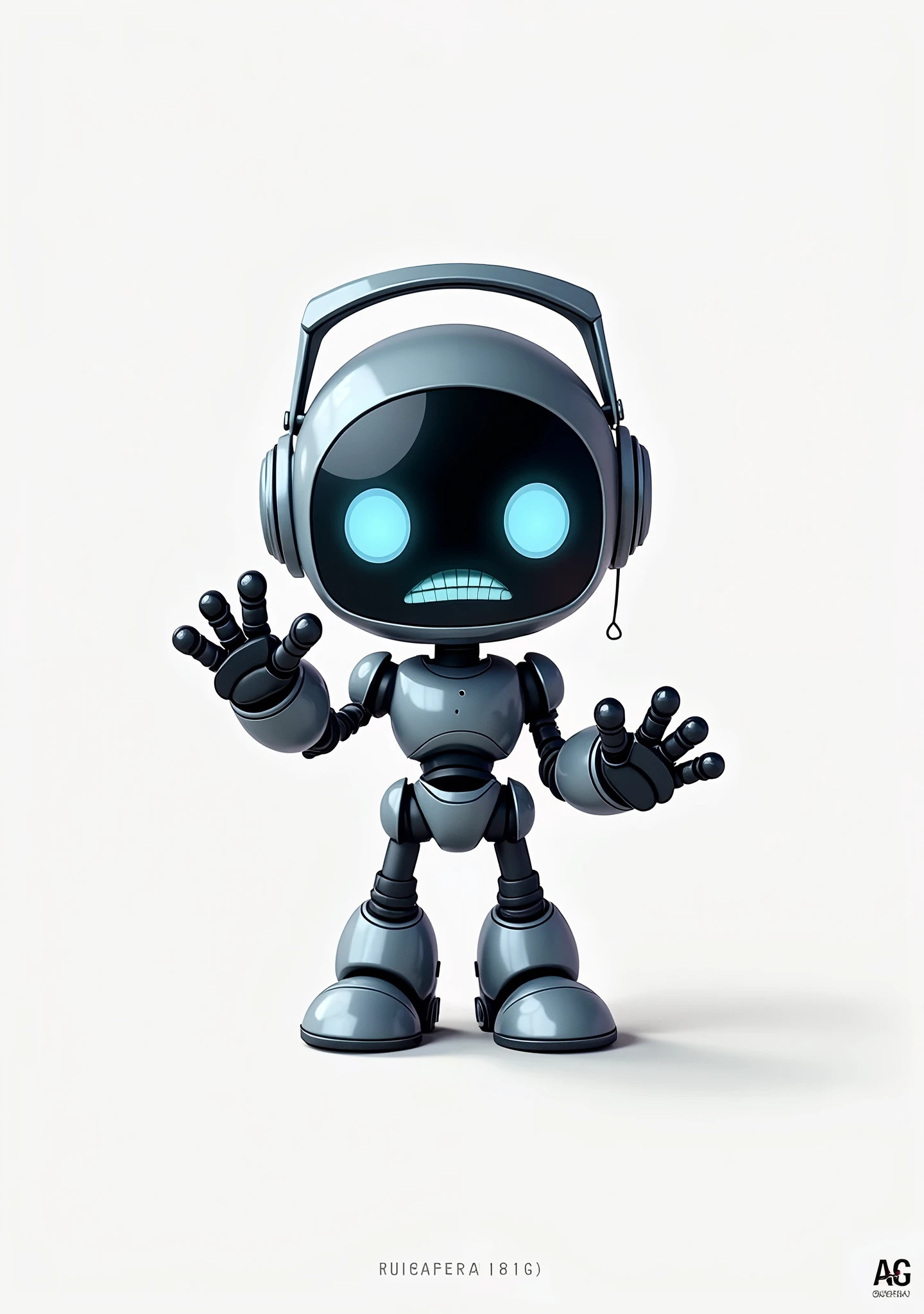 Don't change anything in the robot, just put his mouth like he's sad