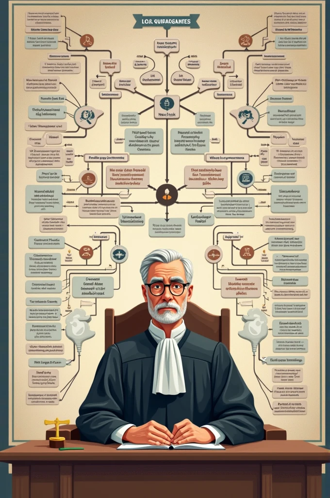 mind map of guarantee judge
