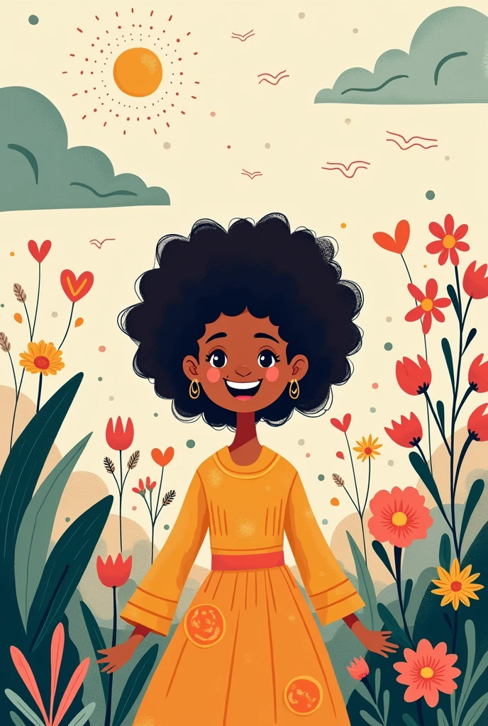 Make a cartoon with the theme cultivating my self-esteem