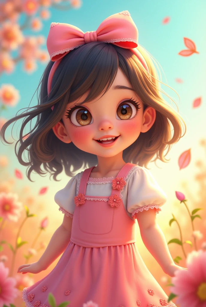 girl, pink clothes