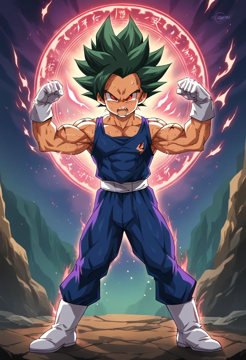 Highest quality,8k,Intricate details,Detailed,Huge muscles,Crying face,Lots of drool and sweat,Harness,Young face,teenager face,Huge erect penis,Full body image,Young body,Muscular legs,Wearing boots,Large, toned muscles,Goku,super saiyan,Imminent sexual activity,Demon body, wings and horns,Shaking violently,Group Sex,Obscene tattoos,Fantastic magic circle,Ekiben,Massive ,(((Enveloped in a large purple flame aura,Wide-area aura,Red glowing eyes))),Take a dip in the hot springs of Japan,Large jagged fangs,Orgy,Wukong,Gohan,Goten,Emerald green hair,Stretching pose,