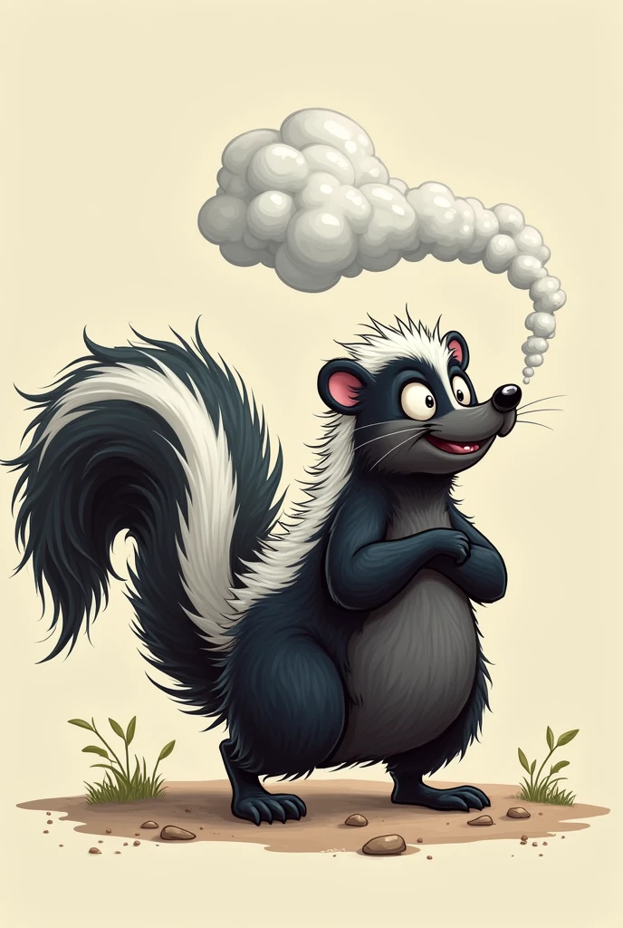 skunk ,super fart,full of gases,very stinky 

