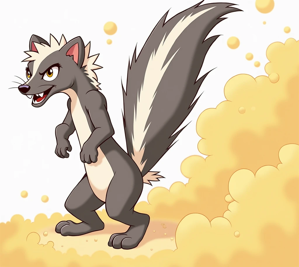 skunk ,super fart,full of gases,very stinky