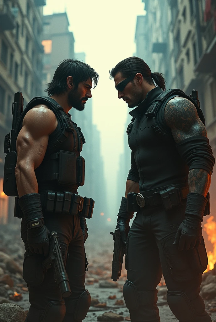 Solid snake vs snake plissken