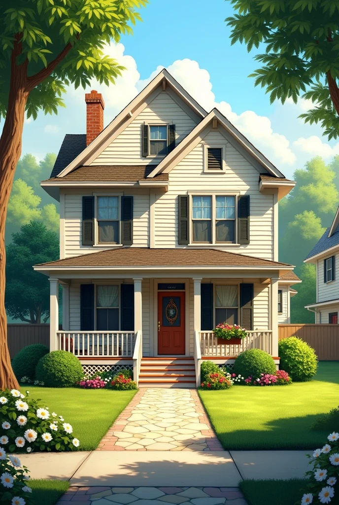 A pretty house