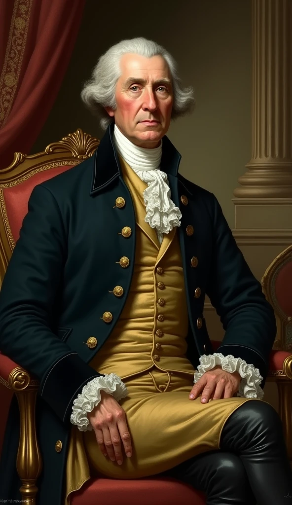 George Washington, Sitting