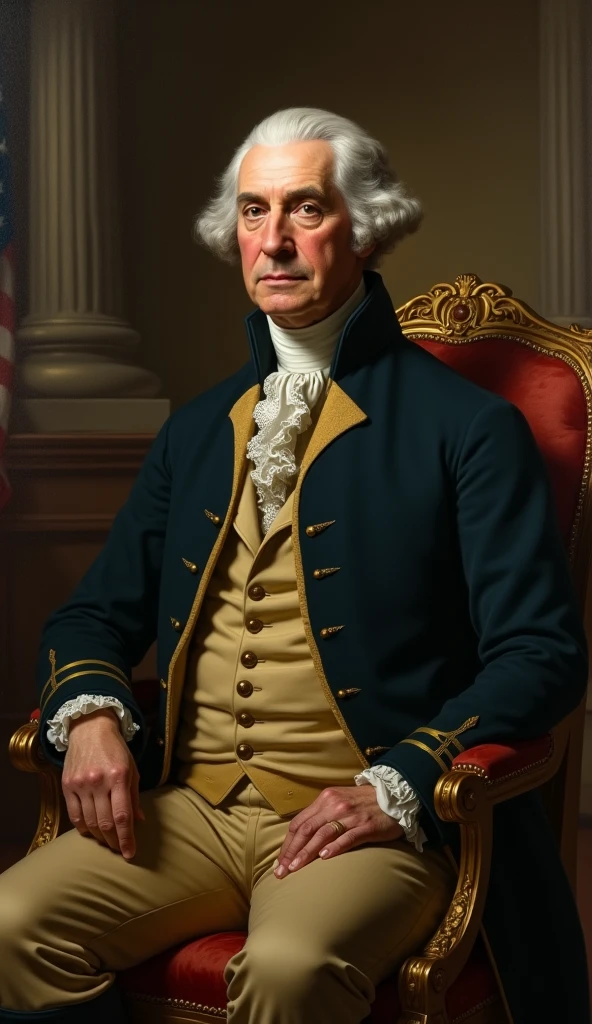 George Washington, Sitting