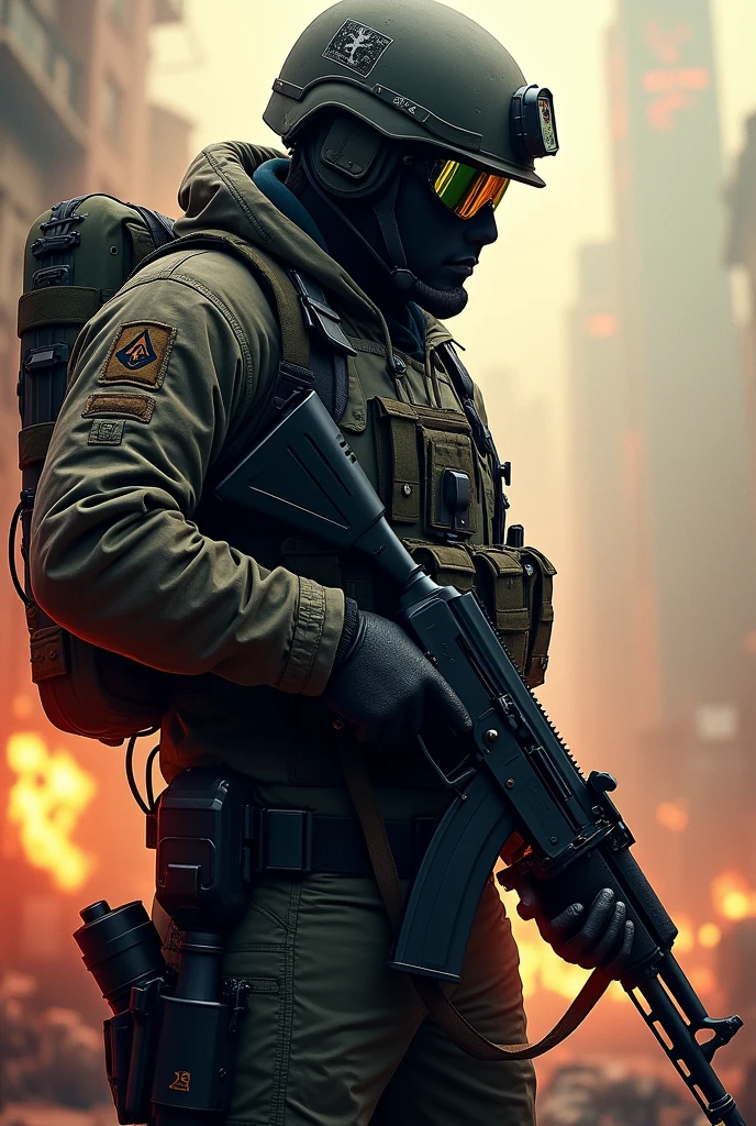 Create wallpaper, com about the Ak-47 topic