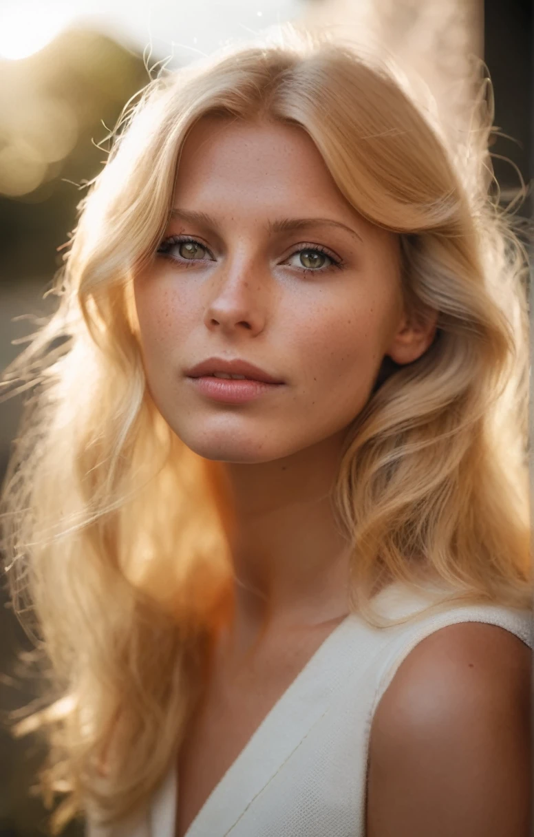 ch3ryll4ddxl,photo d'une fille blonde,, Complet,style analogique,mise au point des yeux,la plus haute qualité,(très détaillé skin),visage parfait et dégager,pores de la peau,(bokeh:0.6),netteté,éclairage tacheté,(rétroéclairage:0.7),grain de film,photographié sur un Sony A7R IV,18mm F/1.7 objectifs cinéma,(très détaillé, complexe et détaillé),8k,HDR,vue complètement de face,(Haut du corps:0.9)