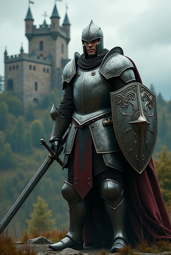 Create wallpaper, with the medieval warrior theme