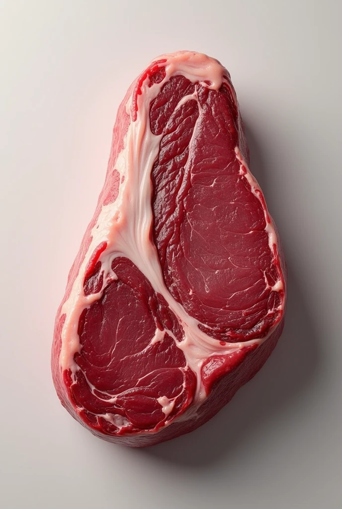 Piece of meat in 3d