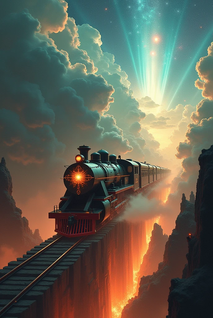 A train going from hell to heaven