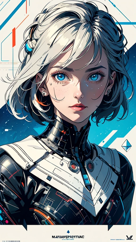 (((masterpiece, highest quality))),(((solo:1.2))),(((1girl:1.2))),32k wallpaper, very detailed, poster, vintage science fiction,(((((geometric cinematic movie poster))))), (bauhaus), shape,(((abstract))),(mid century modern),movie poster,(((((portfolio))))),(((((Close-up))))),(((((bust up))))),((((more various angle)))),(((highlight))),Vast landscape,((((heterochromia)))),(((complete. detailed face))),(((Extremely talented))),(((most complecated machine))),unlimited colorful color scheme