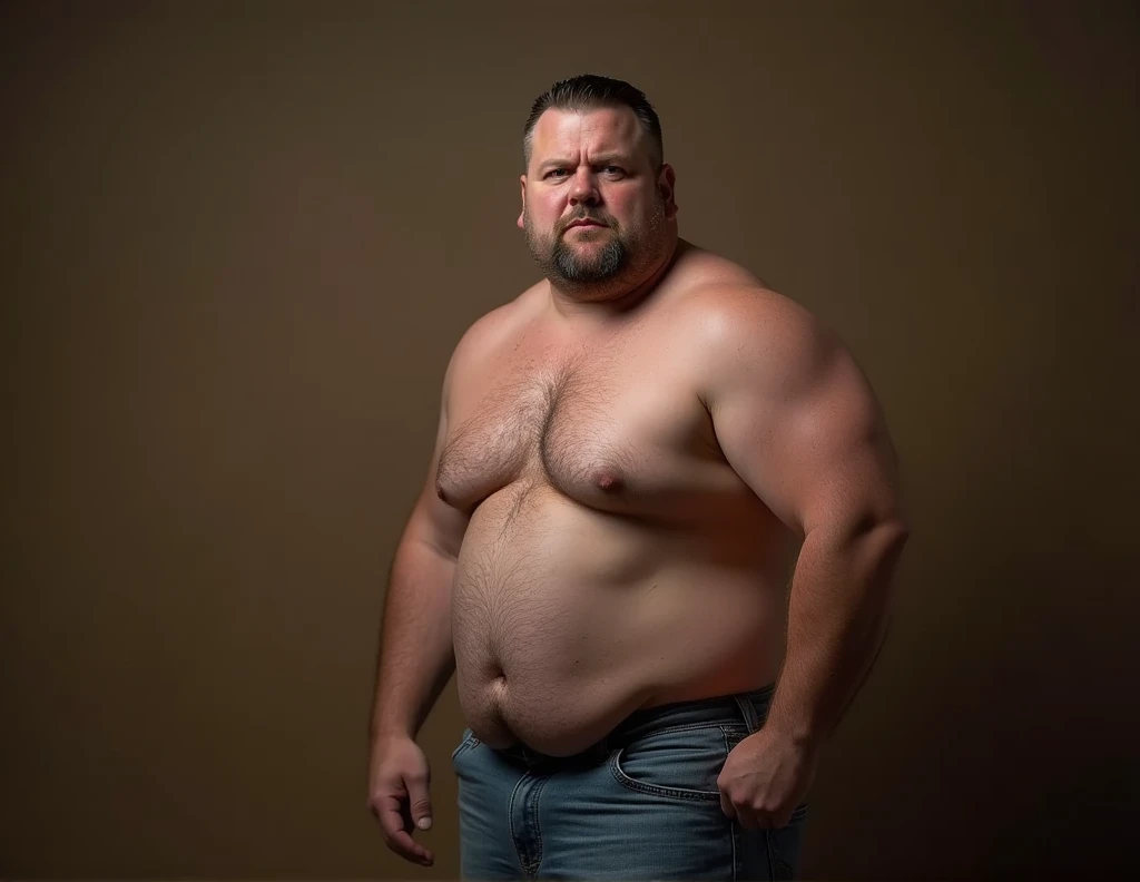 chubby male erection