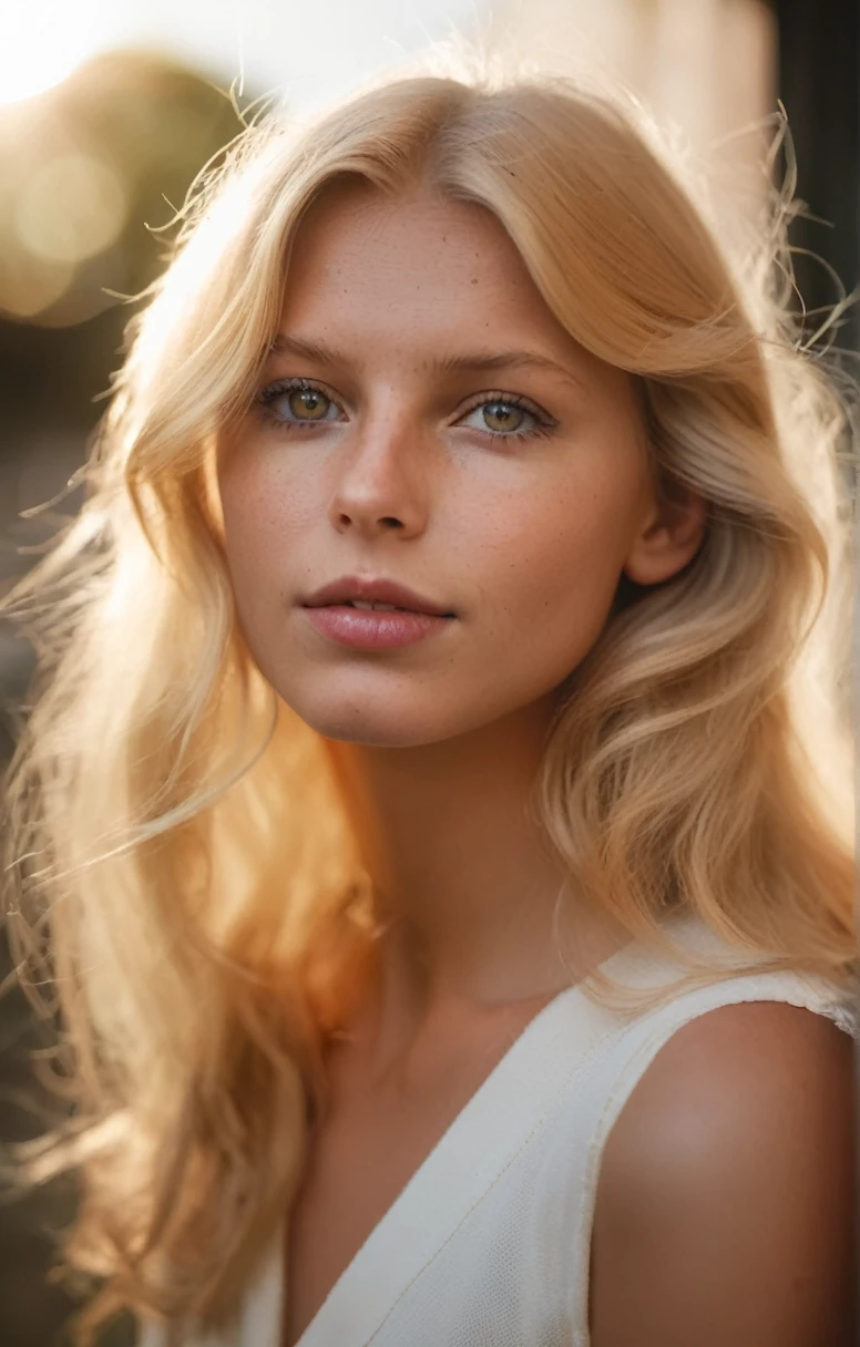 ch3ryll4ddxl,photo d'une fille blonde complètement de face à la l'appareil photo, Complet,style analogique,mise au point des yeux,la plus haute qualité,(très détaillé skin),visage parfait,pores de la peau,(bokeh:0.6),netteté,éclairage tacheté,(rétroéclairage:0.7),grain de film,photographié sur un Sony A7R IV,18mm F/1.7 objectifs cinéma,(très détaillé, complexe et détaillé),8k,HDR,vue de face,(Haut du corps:0.9)