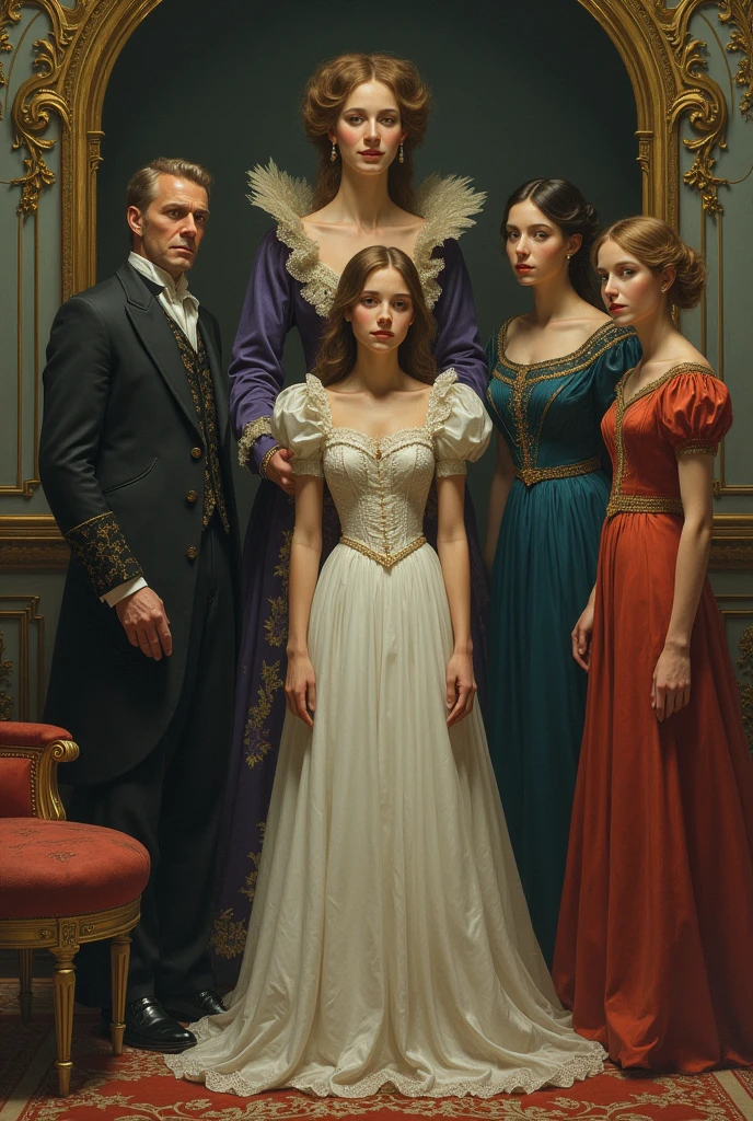 "Once upon a time, a young girl of great kindness called Cinderella, who lived with her stepmother and her sisters, who treated her with extreme cruelty, relegating her to the role of servant in her own home."