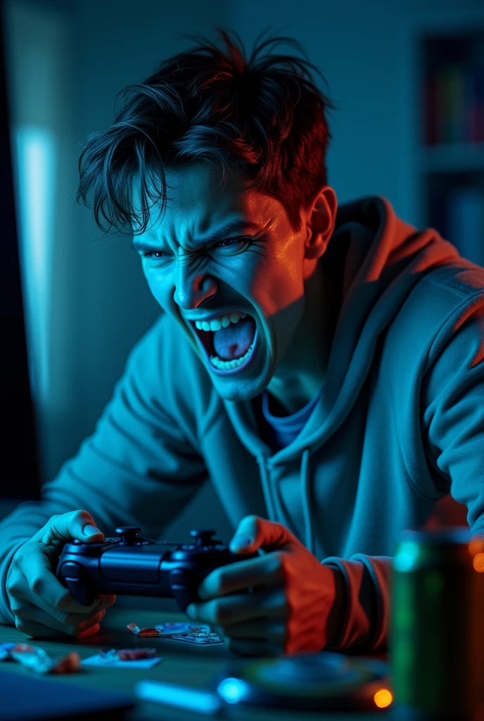  playing video games and getting SO ANGRY 