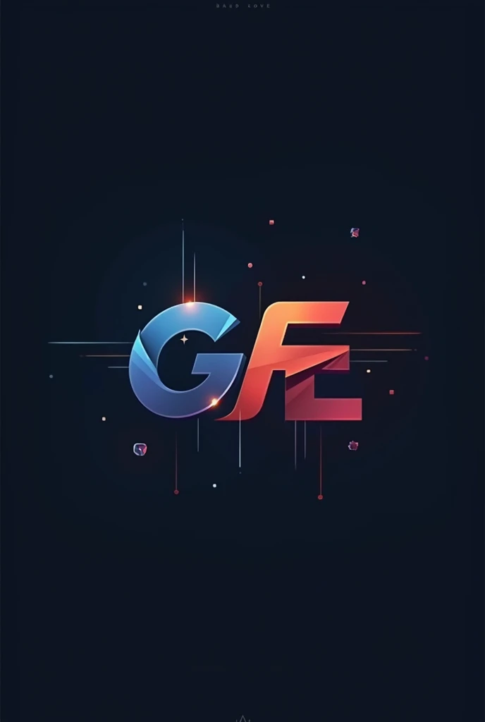 Logo type for page "GFE MID MEDIA" Abstract art