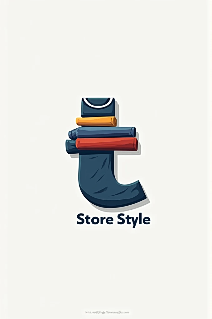 A logo brand with the name store style with the letter t being t-shirts