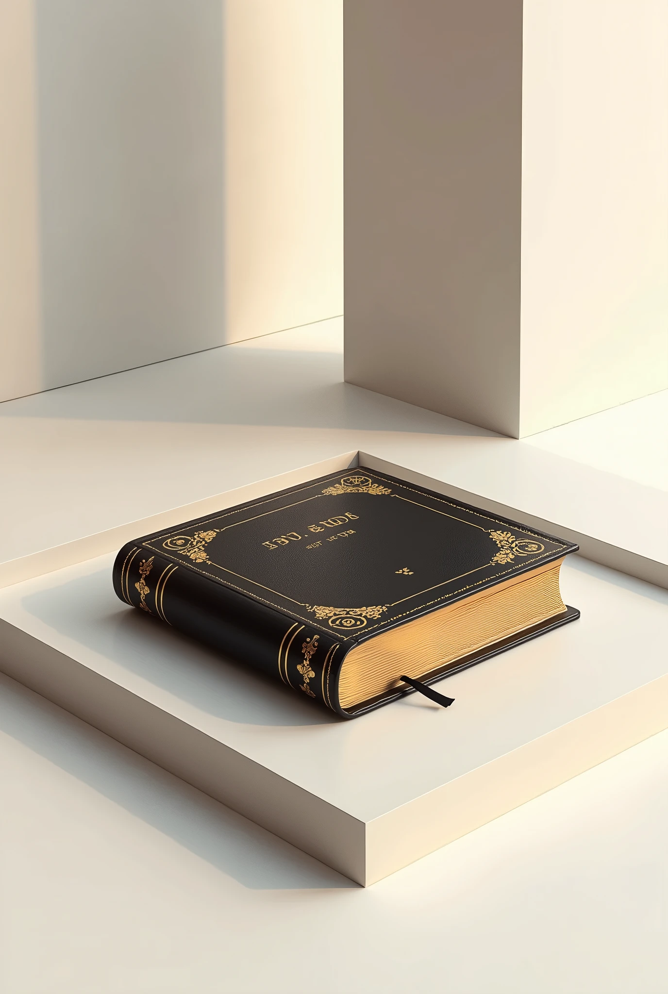 a background for a modern book cover, no letters, a digitalized designs and a bible.