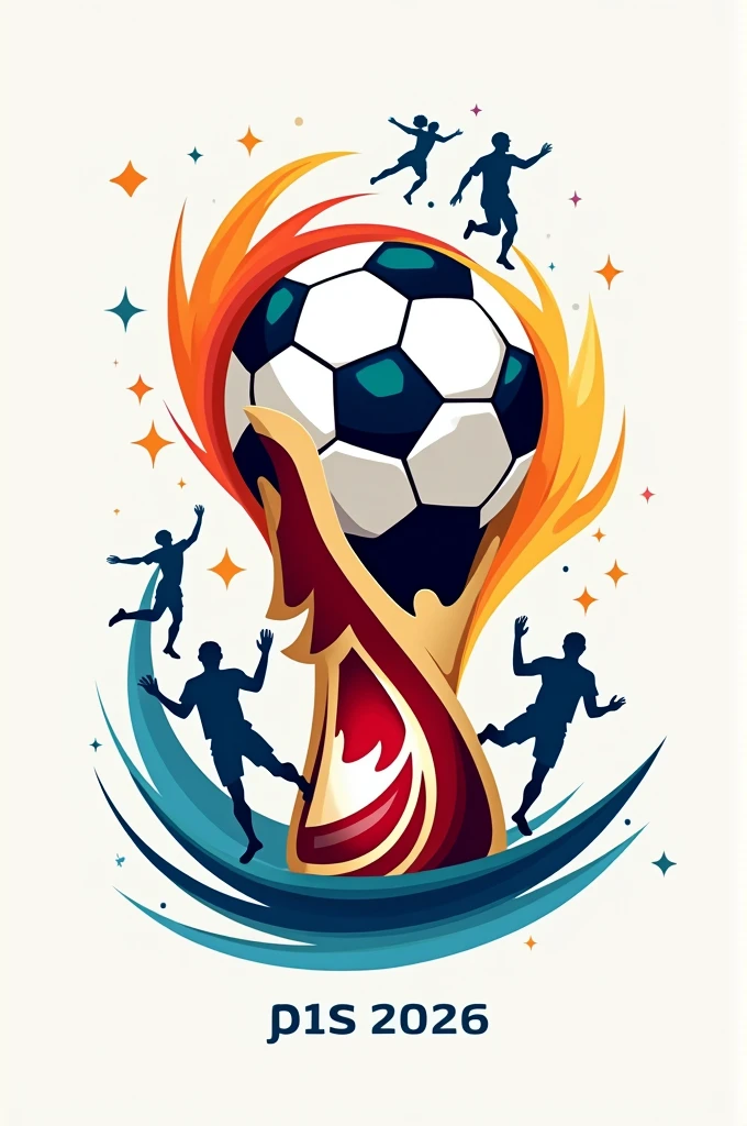 Create the logo for the 2026 World Cup