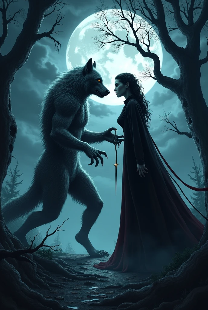 magic, warewolf, vampire, cover of book