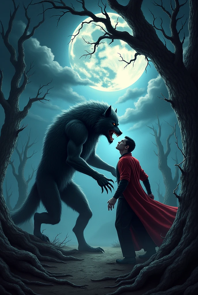 magic, warewolf, vampire, cover of book
