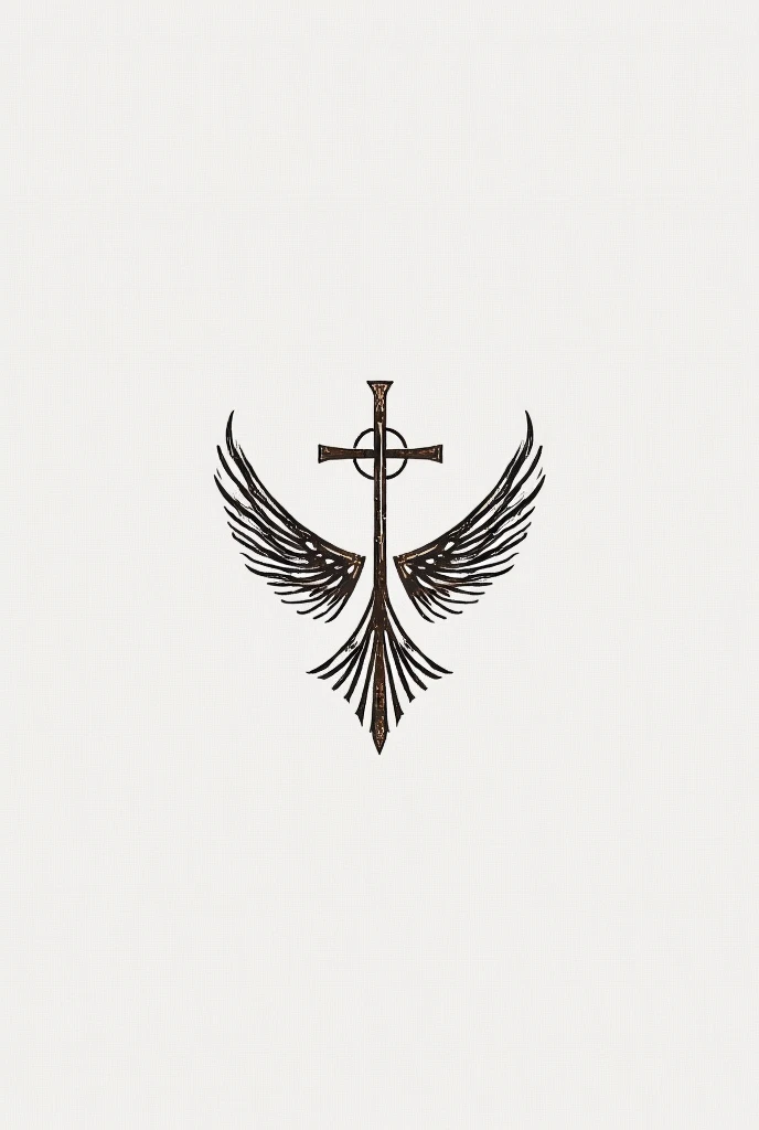 A logo for white ashes ( Christian clothing brand) to put on a. Cloth