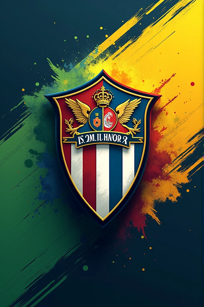 Make a logo of mixed teams of said teams: BOTAFOGO, Sao Paulo and Vasco da Gama. Union kicks Paulo out of the game