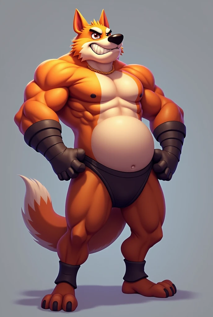 Kit Brawl Stars,male,big ass, balls,seductive pose,puffy anus,yiff, furry,anthro