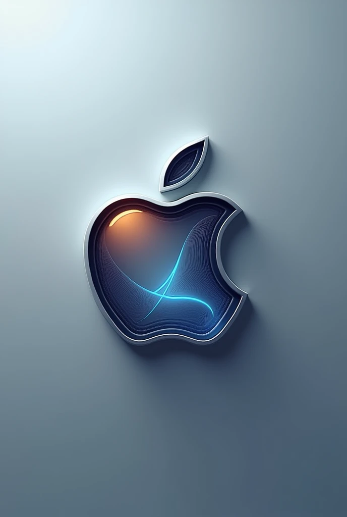 A more creative Apple-related logo for a brand called iWorld