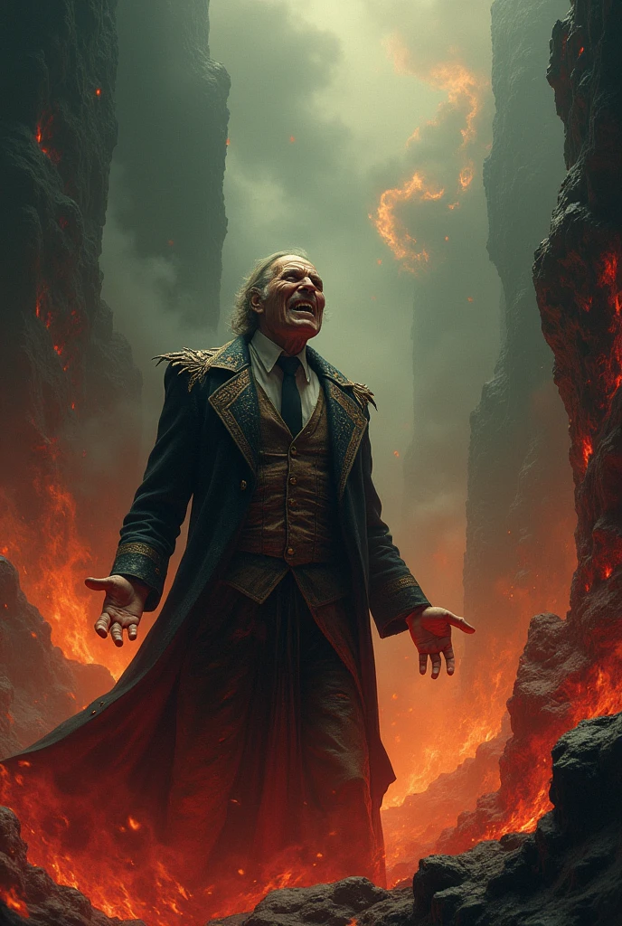 Pictures of the rich man in hell