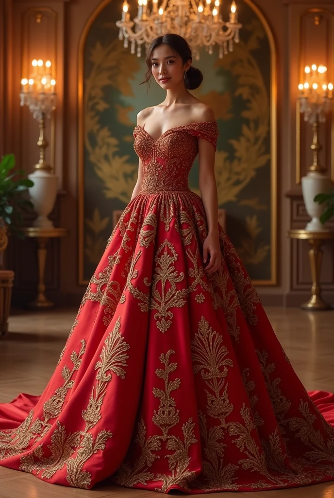 Create another more striking dress