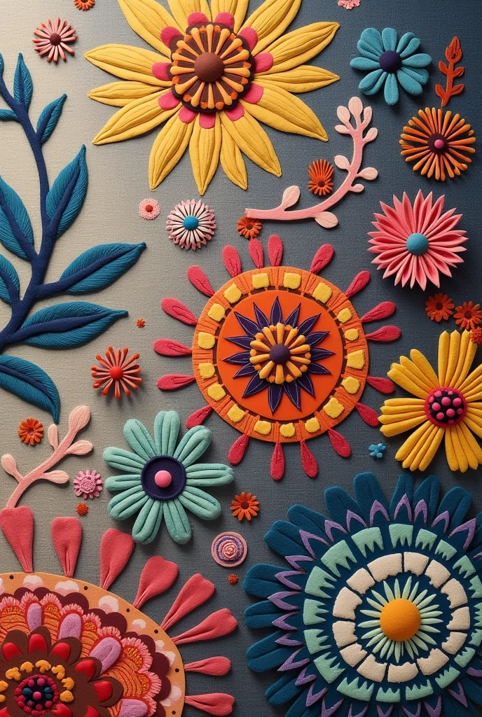 Rugs with tufting gun technique