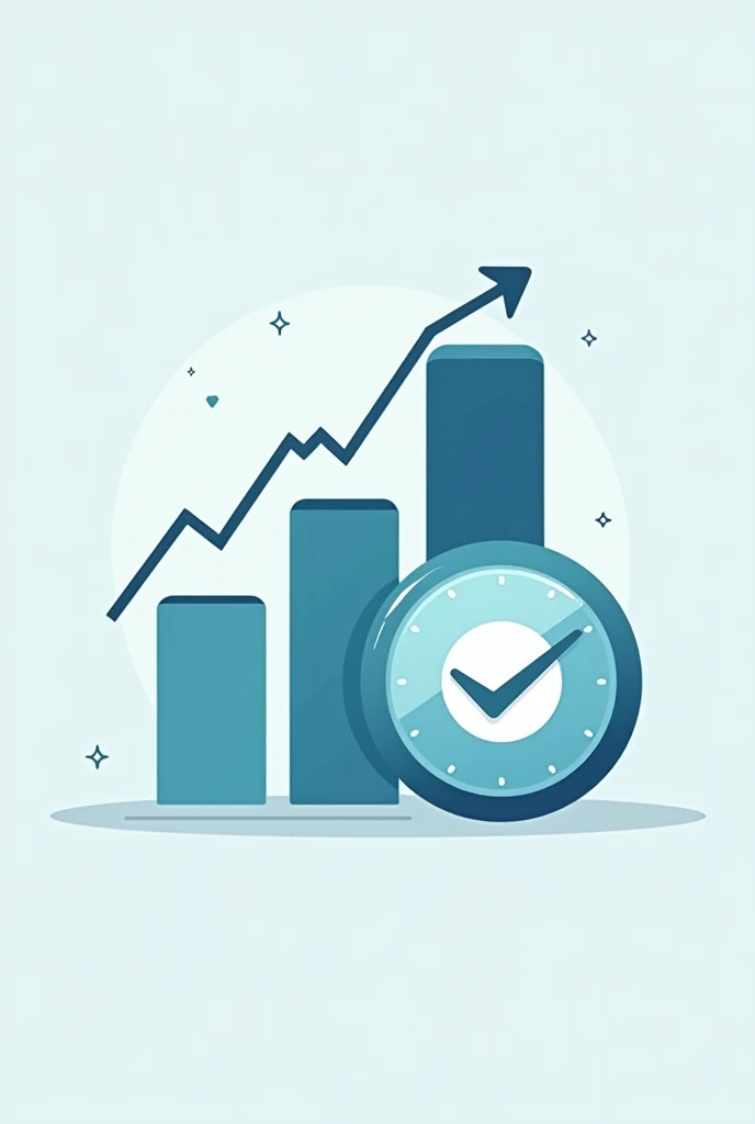 A WhatsApp group icon with an investment chart , remove whatsapp image
