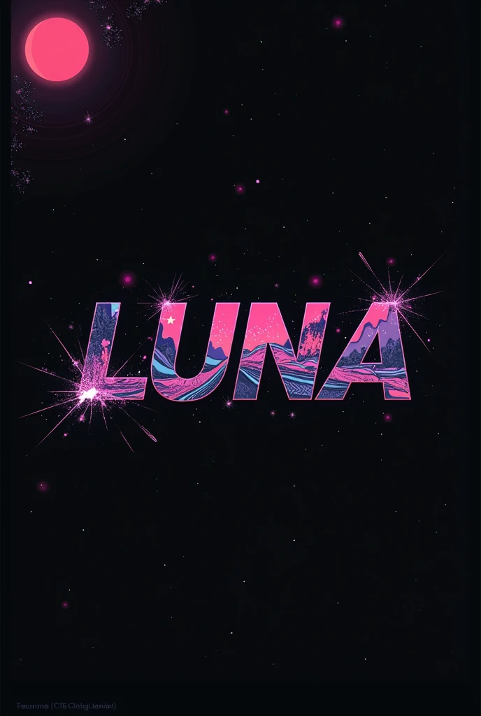 High resolution, Logo for Jdm cars, logo spelling swiftly “Luna” cool, Jdm theme, anime theme, Cyberpunk vibe name spelling, brand logo, logo for tshirt, brand logo “LUNA”, neon vibes, acid trip vibes, acid trip, shooting stars, acid trip inside “LUNA”, acid trip, hallucinations inside “LUNA”, Waves of hallucinations, splash, stars, waves of acid trip hallucinations, Daft punk hallucinations, future time hallucinations,