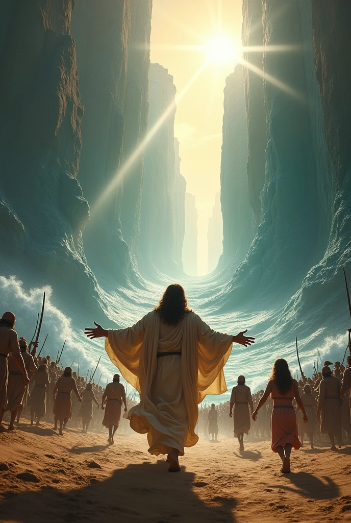 Witness the miracle of the crossing of the Red Sea and the liberation of the Israelites from Egyptian slavery. 4k
