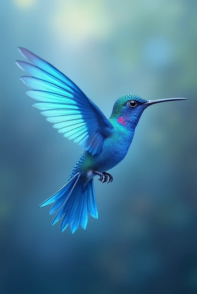 Blue hummingbird