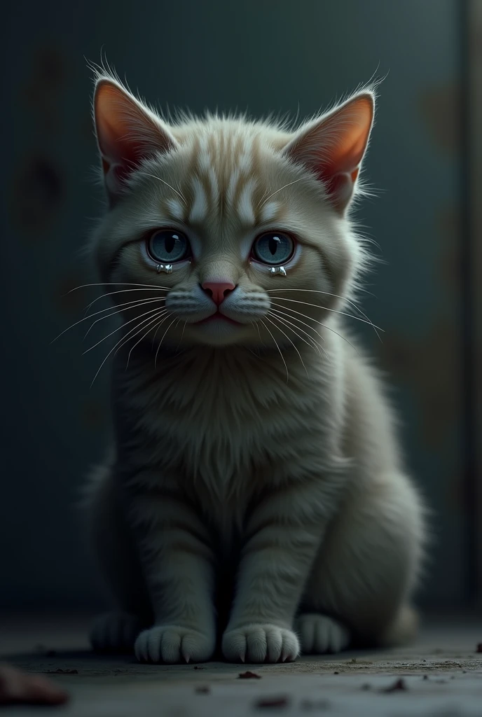 Crying cat