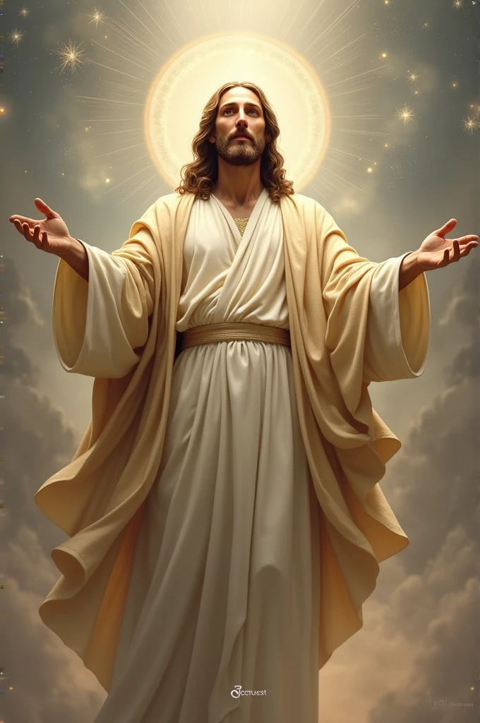 Jesus with open arms