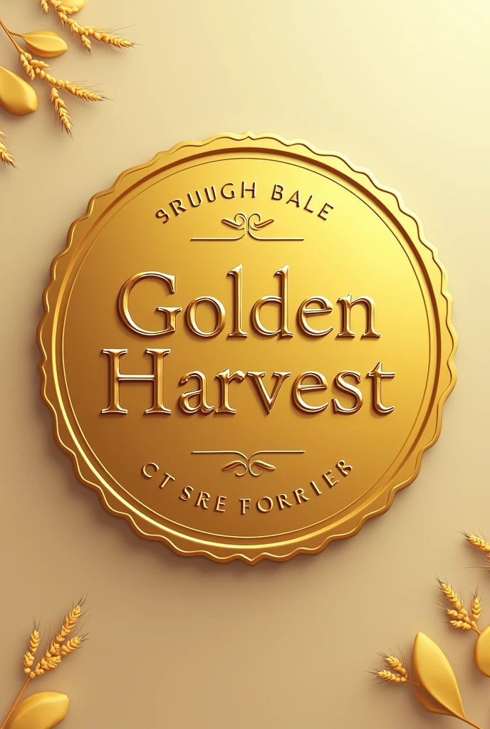 Only the label with the name Golden Harvest