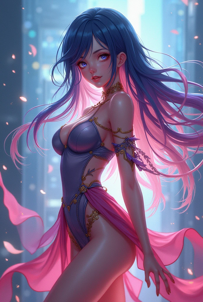 A hot anime girl
