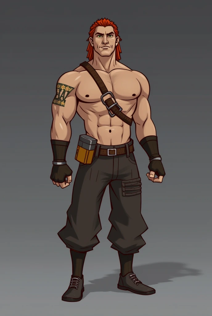 Generate a FT of an original Brawl Star character Naked AGR
