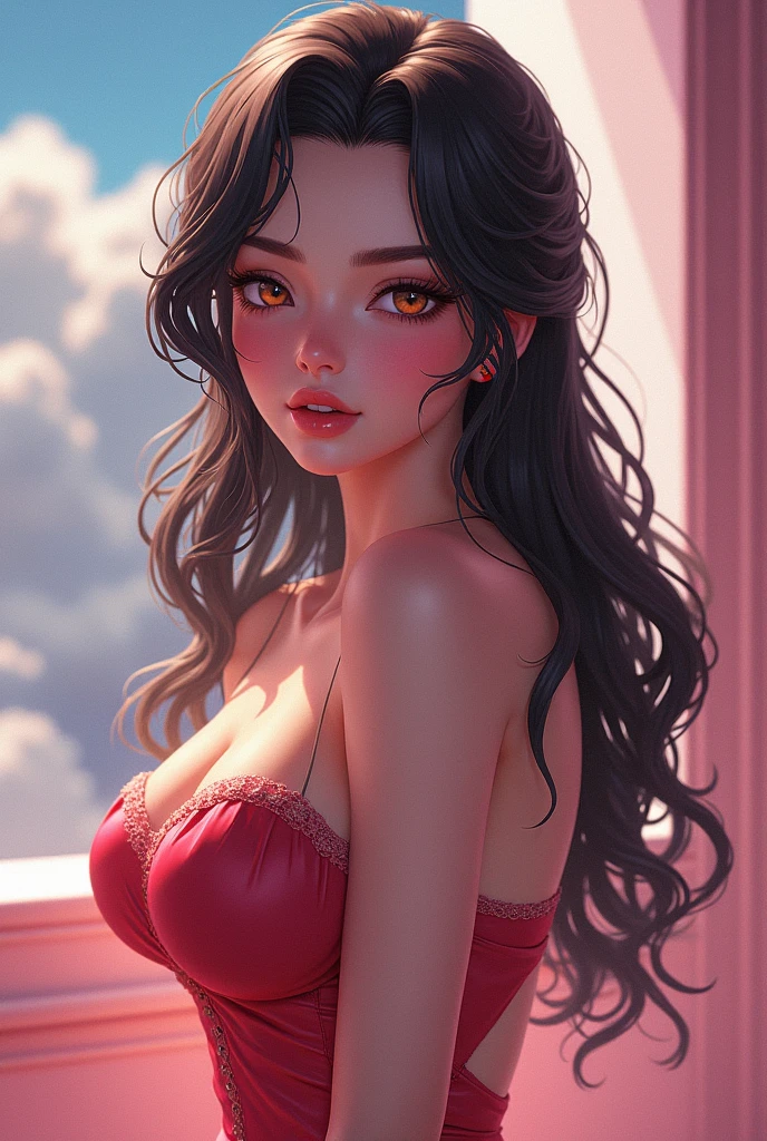 Hot anime girl ass