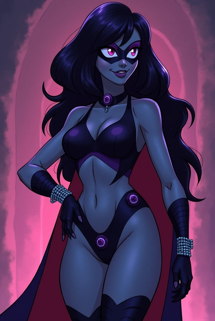 Make Raven from Teen Titans naked